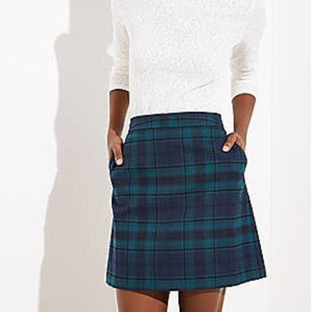Plaid Skirt